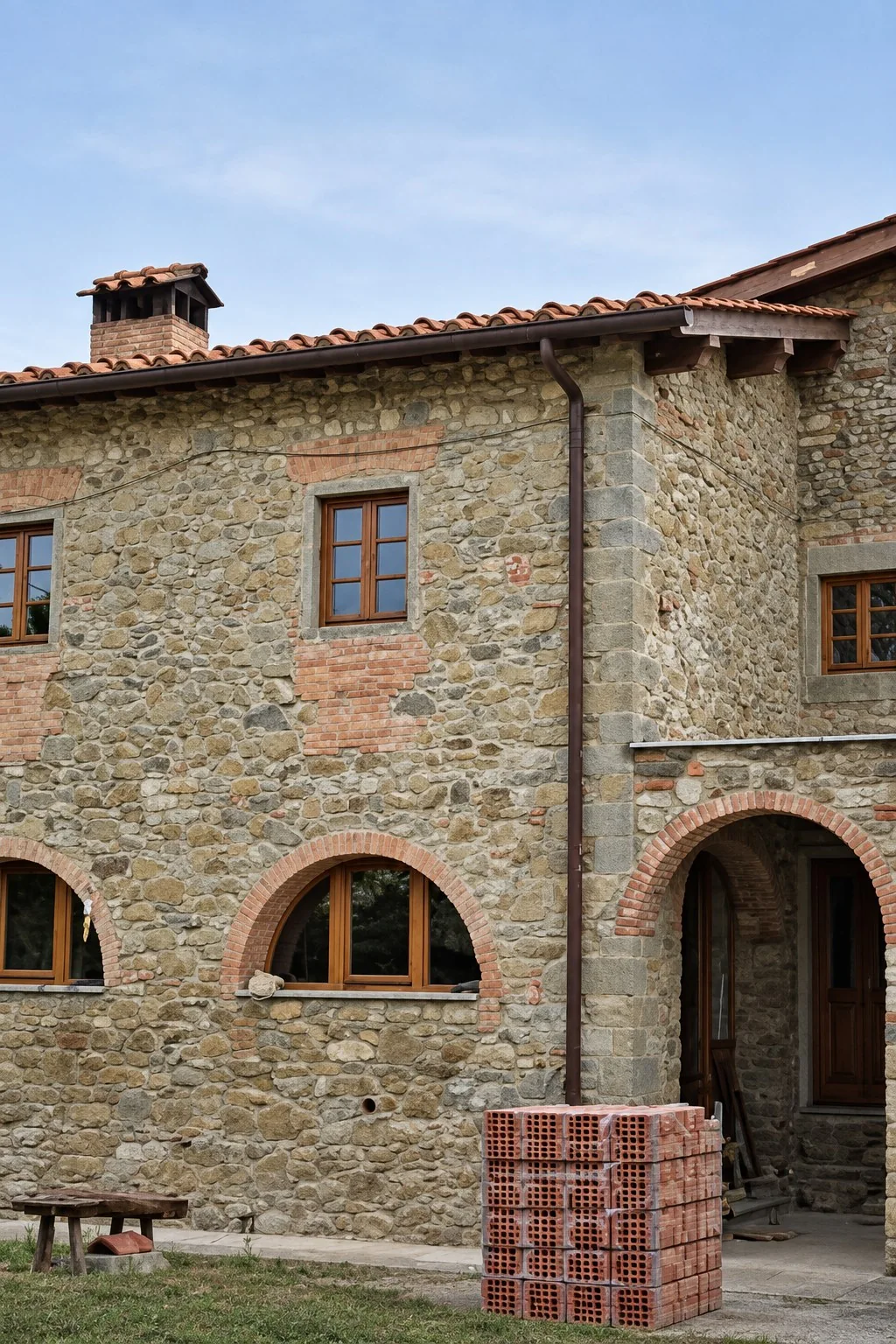 Facciata in pietra