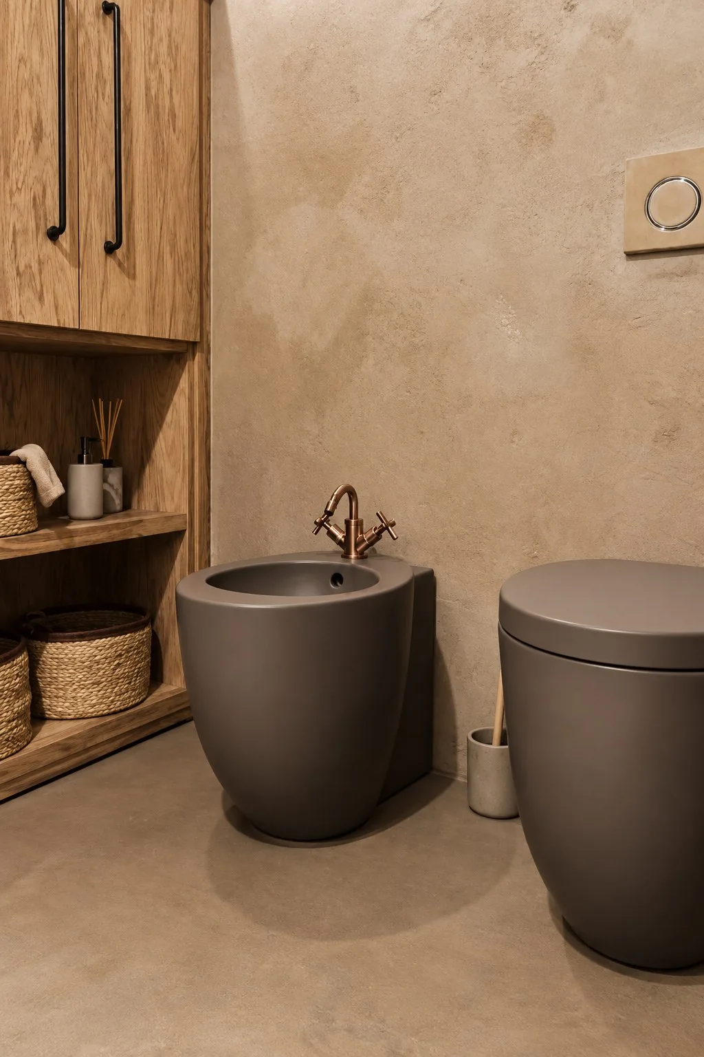 Finiture e dettagli del bagno