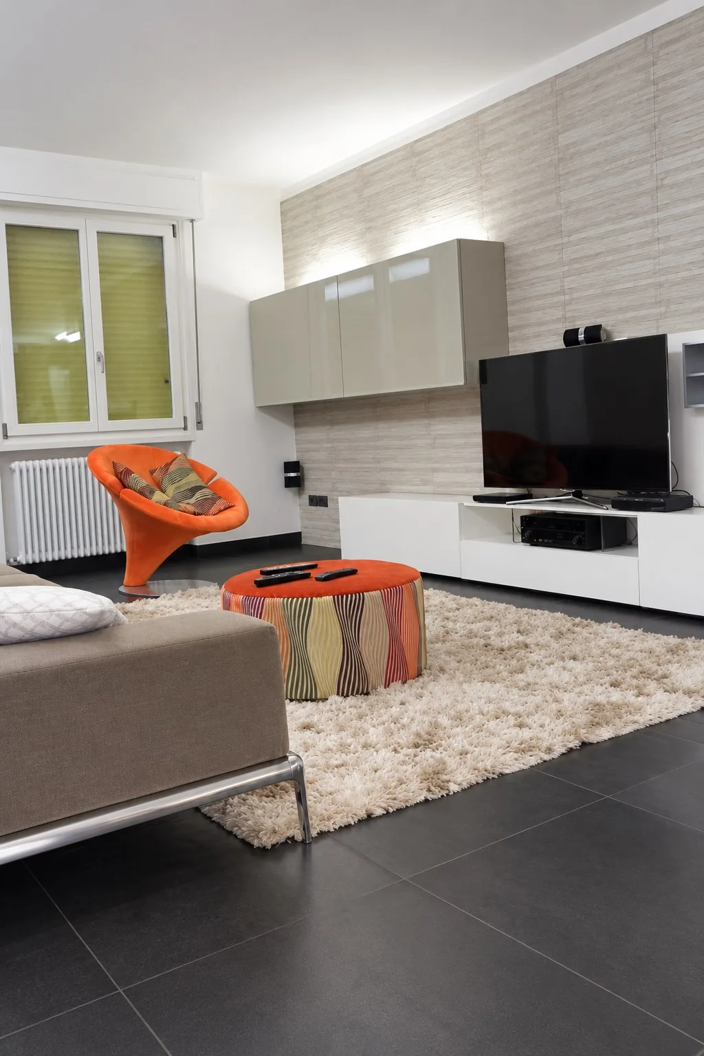 Spazio living contemporaneo
