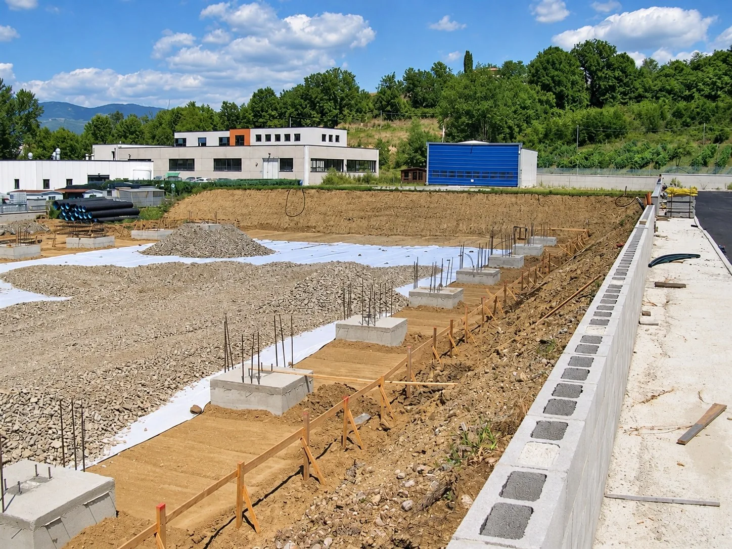 Fondazioni e lavorazioni di cantiere